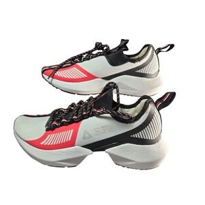 Reebok Sole Fury Tech Womens 7.5 White Black Red Running Shoes DV9335